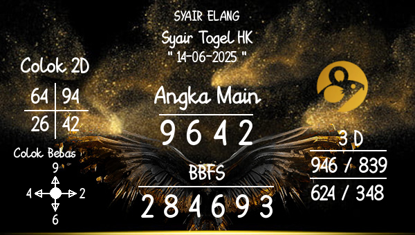 SYAIR ELANG - Syair Togel HK